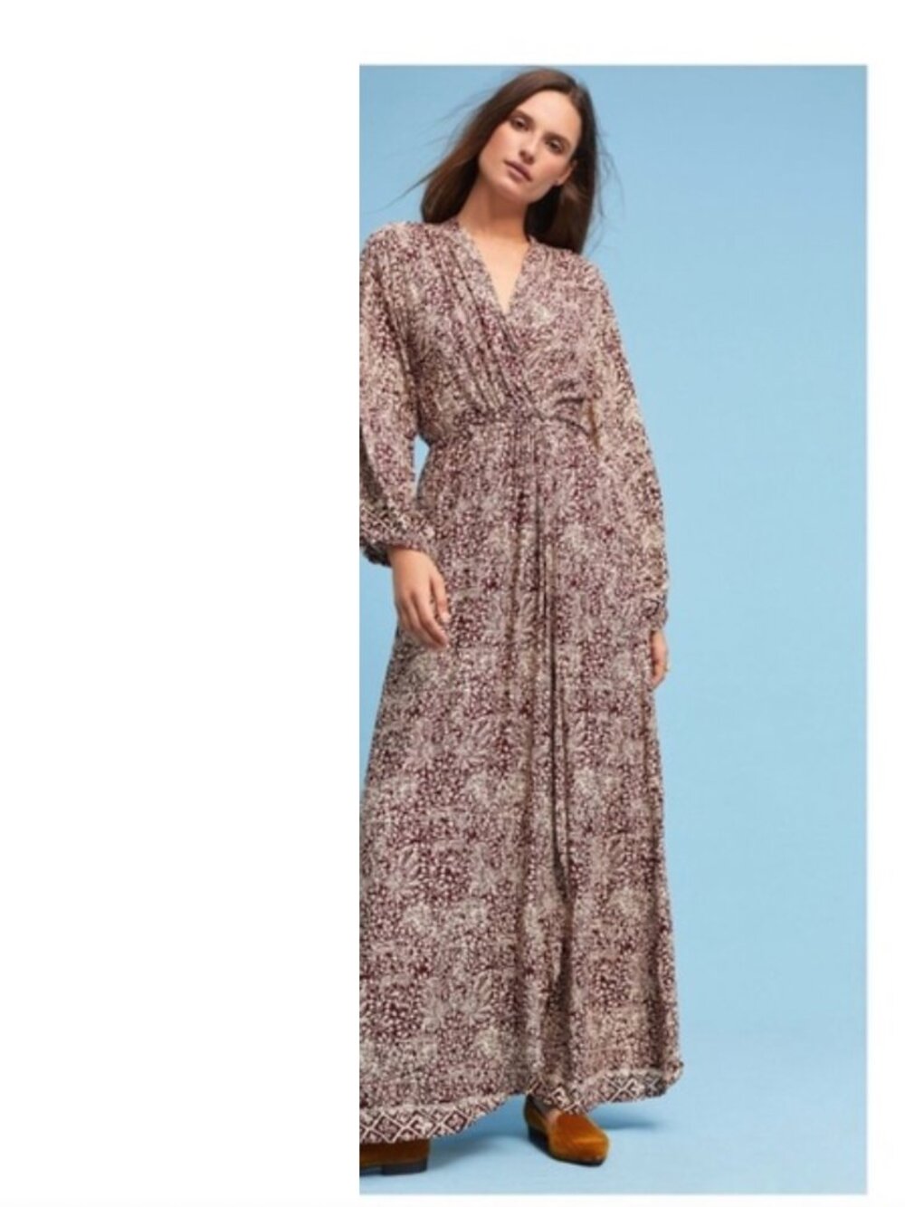 Anthropologie Nat by Natalie Martin Nico Maxi Dress